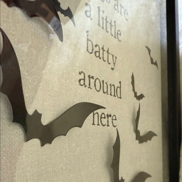 🦇Halloween Black Bat Shadow Box Decor🦇 - Picture 9 of 11